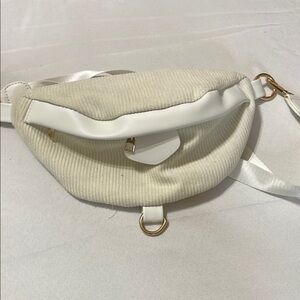 Elegant Cream and White Women's Bag